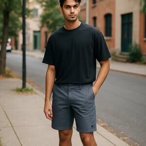 Billabong Men’s Submersible 21” Hybrid Shorts Size 30 Gray Chino Stretch Lite Wt